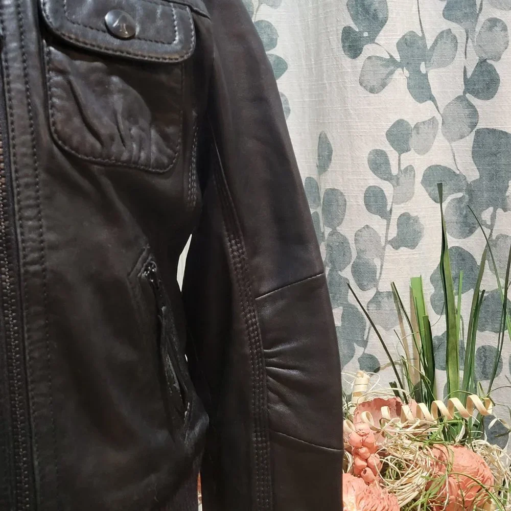 Vintage 77 Kids by American Eagle Genuine Leather Jacket